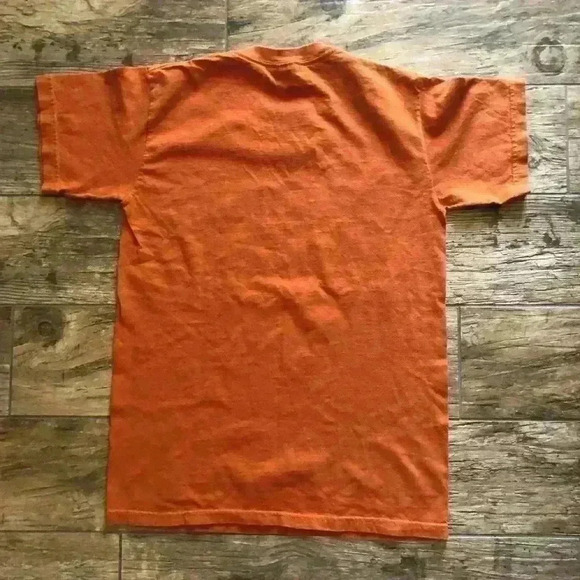 HORNS UNIVERSITY OF TEXAS ORANGE T-SHIRT WOMEN SMALL - Picture 3 of 3